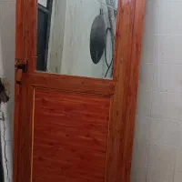 دو عدد درب حمام و دسشویی