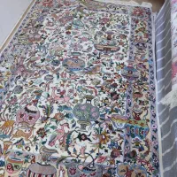 تک 6 متری دستبافت طرح زیر خاکی