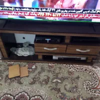 میزTVسالم چوبی قهوه ای