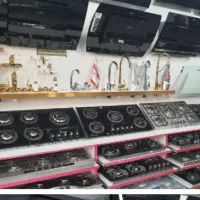 پک انواع گاز صفحه شیشه ای و استیل
