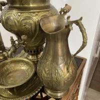 سماور زغالی کامل|سماور، چای‌ساز، قهوه‌ساز|تهران, خزانه|دیوار