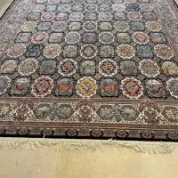 یک فرش 12متری اعیان 1200شانه ویک فرش بلژیکی