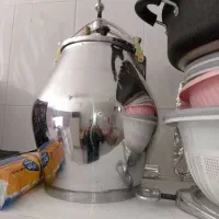 زودپز 25 نفره و اجاق دوشعله