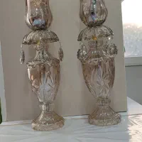 آیینه و کنسول و شمع دانی