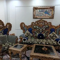 مبل سلطنتی ۹ نفره و ناهارخوری۸ نفری