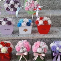 گل های زیبای شمعی