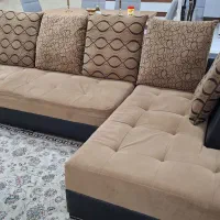 مبل ال برای tv room  شیک و  محکم