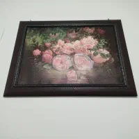 تابلو طرح گل زیبا