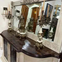 رنگ و پتینه کاری چوب (در منزل مشتری )