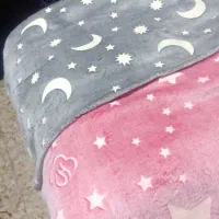 پتوی شب نما ماه و ستاره