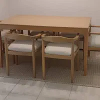 میز ناهارخوری کلاف راش 2 تا12نفره