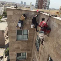 پیچ ورولپلاک سنگ نما رول پلاک راپل کار کردن باطناب