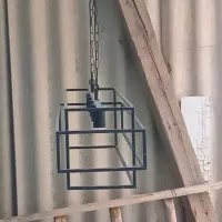 لوستر مشکی بزرگ