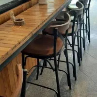 صندلی اپن/بار/مخصوص کافه های لاکچری مدل فلزچوب