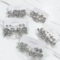پک گوشواره آبکاری نقره