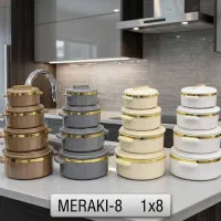 سرویس گرم نگهدارنده غذا پنج قسطه