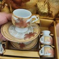 فنجان و نعلبکی لب طلایی نو آکبند کلکسیونی