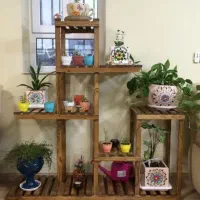 استند گل ـ پایه گل ـ استند چوبی