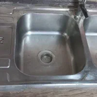 سینک توکار بیمکث با شیر
