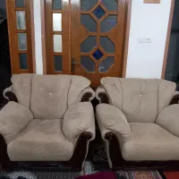 مبل راحتی جنس چوب