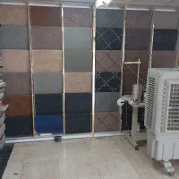 دکور مغازه موکت فروشی تمام چوب