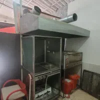 فر پیتزا اجاق ساندویچ هواکش صنعتی