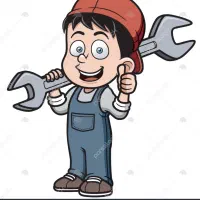 تعمیر کار کولر ابی و آبگرمکن تابلو تبلیغاتی مغازه