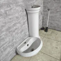 روشویی سرامیک با پایه