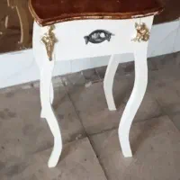 دو عدد میز چوبی زیبا و شیک