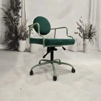 صندلی چرخدار فلزی مدرن مدل عاربیل100