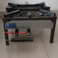 اجاق دوشعله وقابلمه وآبکش