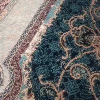 فرش سورمه ای دوازده یانه متری