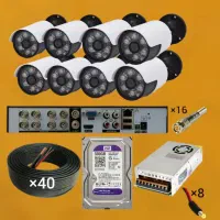 پکیج حرفه‌ای دوربین سونی  امنیت منزل و محل کار