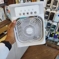 پنکه رومیزی مهپاش (سایز بزرگ) با چراغ LED