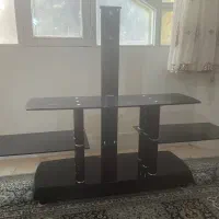 میز تلویزیون شیشه ای