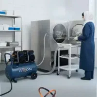 کمپرسور موتور باد ۱۰ لیتری سایلنت آکسون