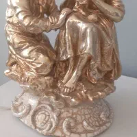 مجسمه  فرشته طلا کوب ۲عدد