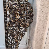 کتیبه پرده  قهوای طلایی ۳ متر