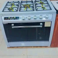اجاق گاز طرح فر جنرال تمام استیل