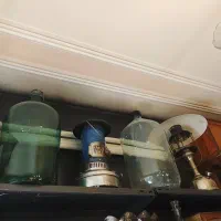 2عدد شیشه قرابه روسی اصل عتیقه و کلکسیونی