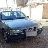 پژو ۴۰۵ خاکستری عروسک بی رنگ پلمپ