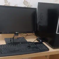 کامپیوتر کامل رم 8 گیگ با مانیتور LED