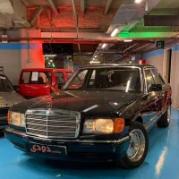 مرسدس بنز w126 / ماشین دودی