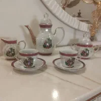 نیم ست قهوه خوری لیلی و مجنون ژاپن قدیمی