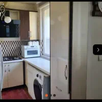 فروش کابینت دسته دوم همراه با هود و سینک و گاز