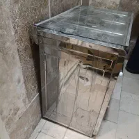 گاز تمام استیل طرح فر جلو آینه دار