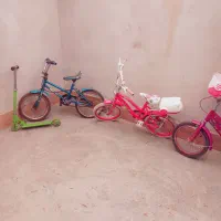 ۴ تا دوچرخه سایز ۱۶ و اسکوتر آهنی
