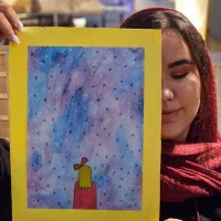 آموزش و اجرای نقاشی اوریجینال روی بوم و دیوار