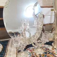 اینه وشمعدان وکنسول