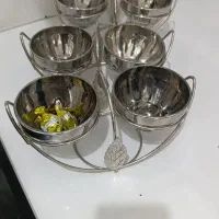 سه عدد ظروف اجیل خوری